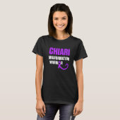 Arnold Chiari Malformation Warrior Fight Awareness T-shirt (Voorkant volledig)