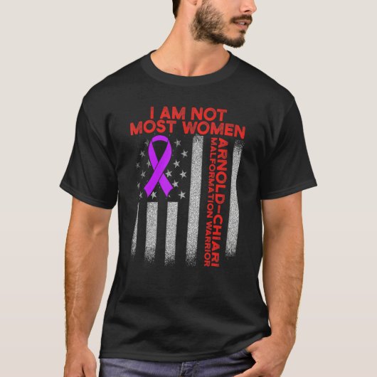Arnold Chiari Malformation Warrior Love Survivor A T-shirt (Voorkant)
