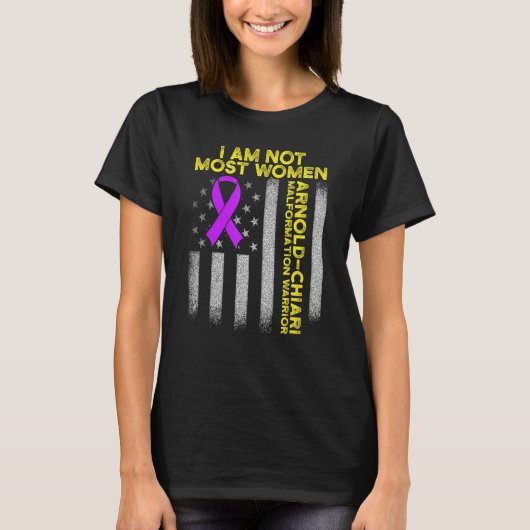 Arnold Chiari Malformation Warrior Love Survivor A T-shirt (Voorkant)