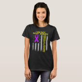Arnold Chiari Malformation Warrior Love Survivor A T-shirt (Voorkant volledig)