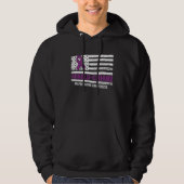 Arnold Chiari Malformation Warrior Plan Awareness Hoodie (Voorkant)