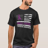Arnold Chiari Malformation Warrior Plan Awareness T-shirt (Voorkant)