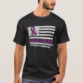 Arnold Chiari Malformation Warrior Plan Awareness  T-shirt (Voorkant)