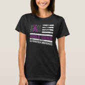 Arnold Chiari Malformation Warrior Plan Awareness T-shirt (Voorkant)