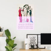 Arnold Constable Mode Art Nouveau Jean-Dupas Poster (Thuiskantoor)