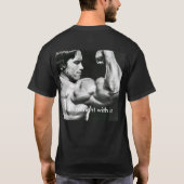 arnold doet zijn best t-shirt (Achterkant)