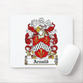 ARNOLD FAMILY CREST - ARNOLD COAT WAPENS MUISMAT (Met muis)