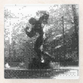 arnold glazen onderzetter (Voorkant)