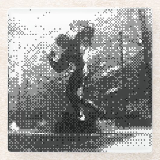 arnold glazen onderzetter (Voorkant)