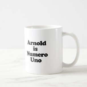 Arnold is Numero Uno Koffiemok