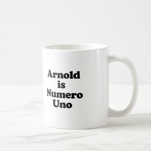 Arnold is Nummer Eén Koffiemok (Rechts)