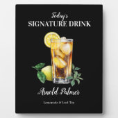 Arnold Palmer Signature Drink Cocktail Bar Sign Fotoplaat (Voorkant)