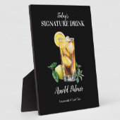 Arnold Palmer Signature Drink Cocktail Bar Sign Fotoplaat (Zijkant)