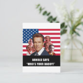Arnold Says Briefkaart (Staand voorkant)