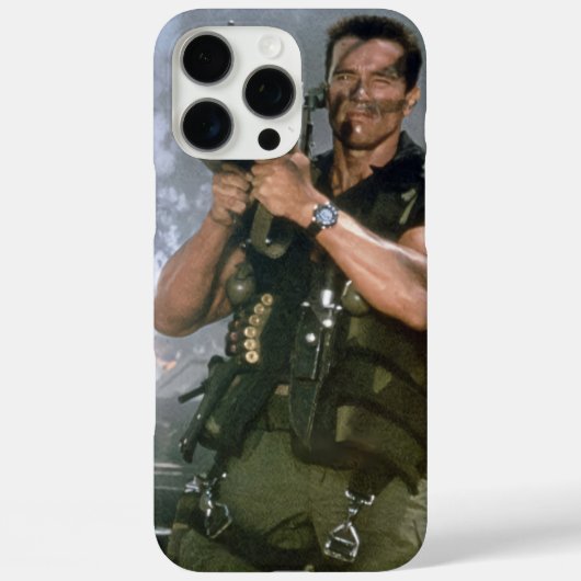 Arnold Schwarzeneger Raketschot Case-Mate iPhone Case (Achterkant)