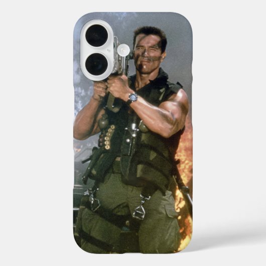 Arnold Schwarzeneger Raketschot Case-Mate iPhone Case (Achterkant)