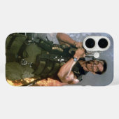 Arnold Schwarzeneger Raketschot Case-Mate iPhone Case (Achterkant (horizontaal))