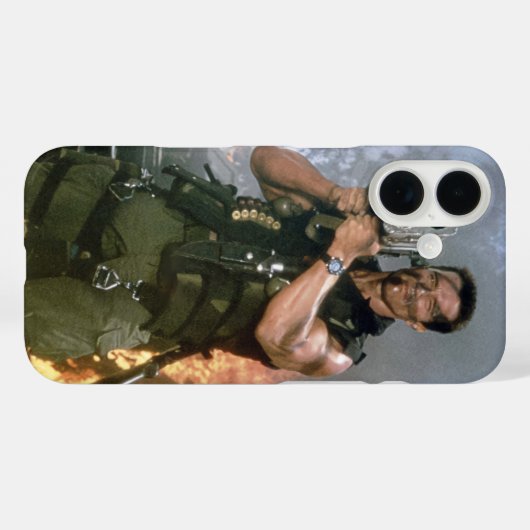 Arnold Schwarzeneger Raketschot Case-Mate iPhone Case (Achterkant (horizontaal))
