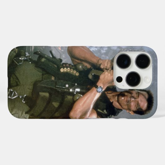 Arnold Schwarzeneger Raketschot Case-Mate iPhone Case (Achterkant (horizontaal))