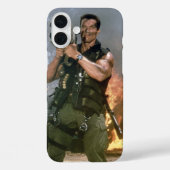 Arnold Schwarzeneger Raketschot Case-Mate iPhone Case (Achterkant)
