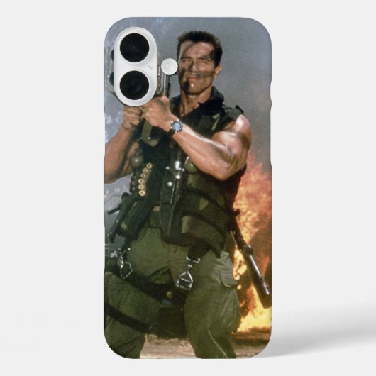 Arnold Schwarzeneger Raketschot Case-Mate iPhone Case (Achterkant)