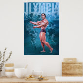Arnold Schwarzenegger de heer Olympia Bodybuilding Poster (Keuken)