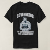 Arnold Schwarzenegger Governator T-shirt (Design voorkant)