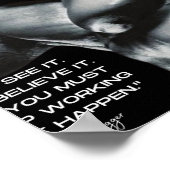 ARNOLD SCHWARZENEGGER - MAAK HET GEBEURT QUOTE POSTER (Hoek)