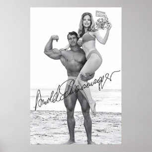 Arnold Schwarzenegger Poster - Tijdschrift Omslag