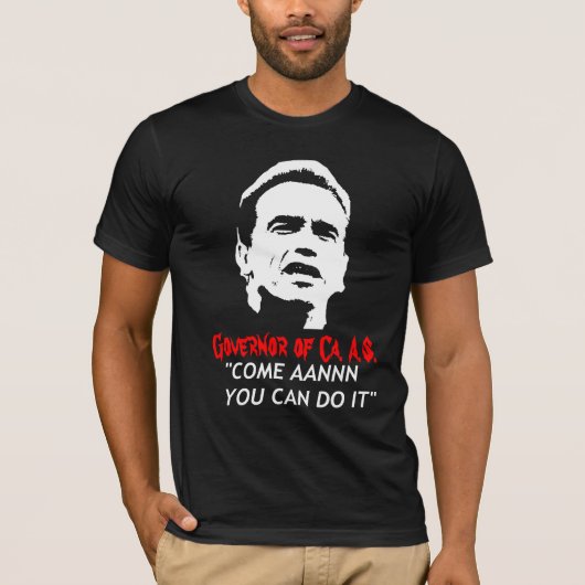 ARNOLD SCHWARZENEGGER T-SHIRT (Voorkant)
