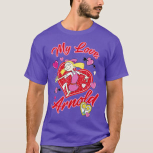 Arnold. Valentijnsdag Helga My Love Arnold T-shirt