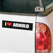 Arnold voor senator bumpersticker (Op Truck)