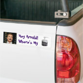 Arnold's Anale Lube Bumpersticker (Op Truck)