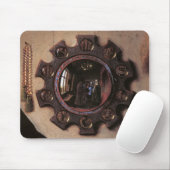 Arnolfini en Wife Portrait (detail) Muismat (Met muis)