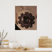 Arnolfini en Wife Portrait (detail) Poster (Keuken)