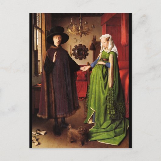 Arnolfini Portrait Briefkaart (Voorkant)