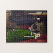 Arnolfini Portrait │ Jan van Eyck Legpuzzel (Horizontaal)