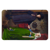 Arnolfini portretschilderij van Jan van Eyck Magneet (Horizontaal)