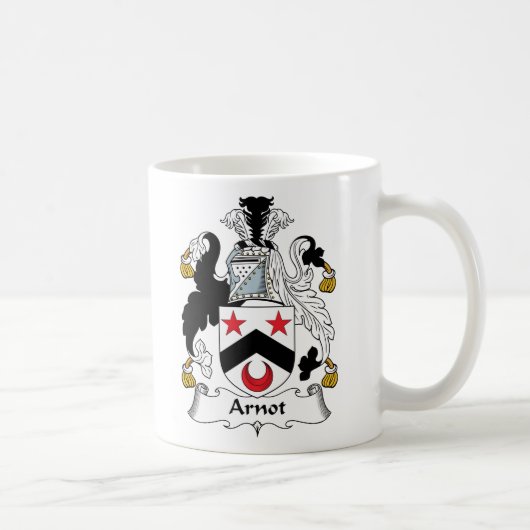 Arnot Family Crest Koffiemok (Rechts)