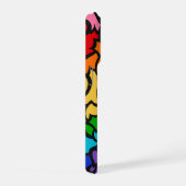 Aro Hart 8-streep Regenboog Pride Kriebels iPhone Hoesje (Rechterkant)