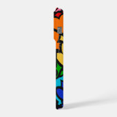 Aro Hart 8-streep Regenboog Pride Kriebels iPhone Hoesje (Linkerkant)