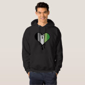 Aro Pride Dripping Heart Hoodie (Voorkant volledig)
