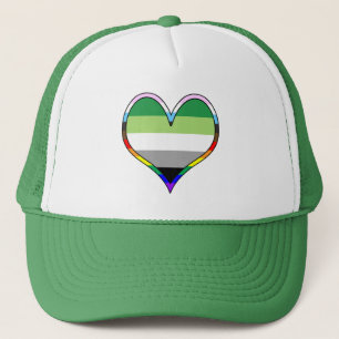 Aro Pride Hart Trucker Hoed Pet