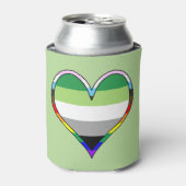 Aro Pride Heart Koelbox Blikjeskoeler (Blikje Voorkant)