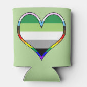 Aro Pride Heart Koelbox Blikjeskoeler (Achterkant)