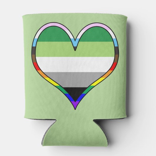 Aro Pride Heart Koelbox Blikjeskoeler (Achterkant)