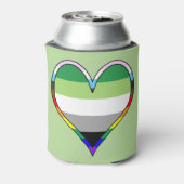 Aro Pride Heart Koelbox Blikjeskoeler (Blikje Achterkant)