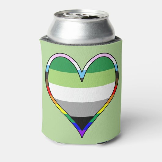 Aro Pride Heart Koelbox Blikjeskoeler (Blikje Achterkant)