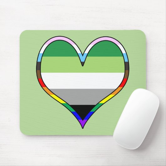 Aro Pride Heart Muismat (Met muis)
