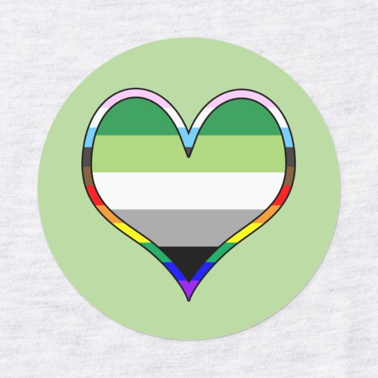 Aro Pride Labels (Design 2)